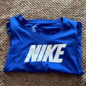 Blue Nike Tee
